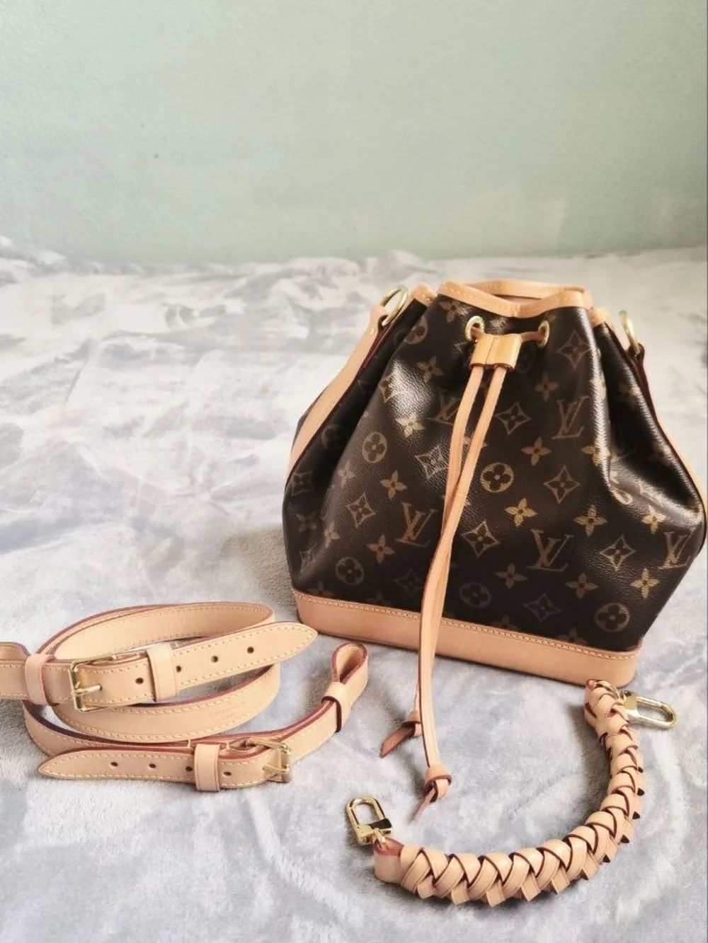 Authentic Louis Vuitton Noé BB Monogram Canvas